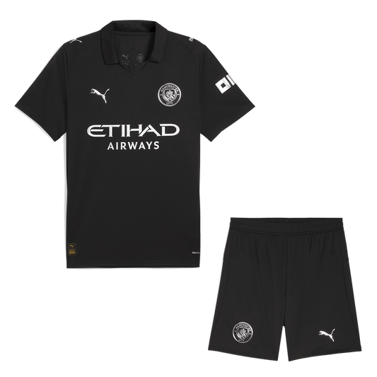 Men's Manchester City 2025/26 Away Soccer Jersey Kit