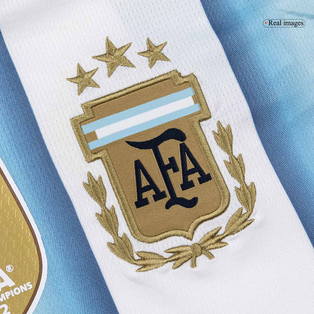 Men's Argentina World Cup 2026 Home Long Sleeve Soccer Jersey