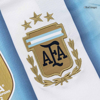 Men's Argentina World Cup 2026 Home Long Sleeve Soccer Jersey