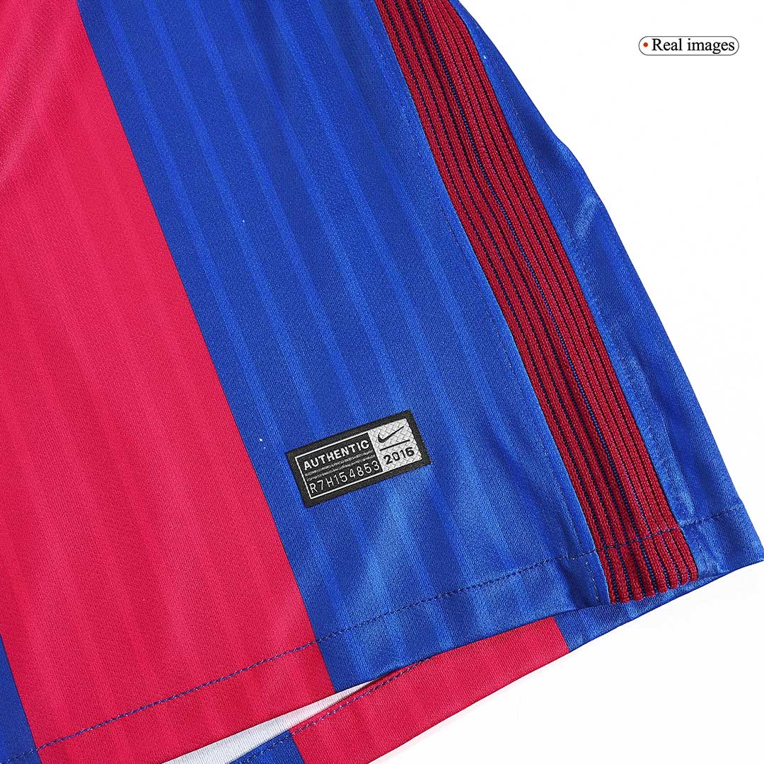 Retro Men's Barcelona 2016/17 Home Soccer Jersey