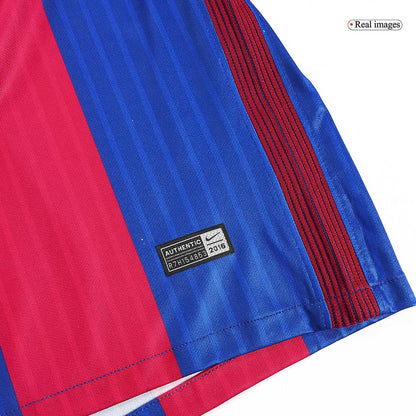 Retro Men's Barcelona 2016/17 Home Soccer Jersey