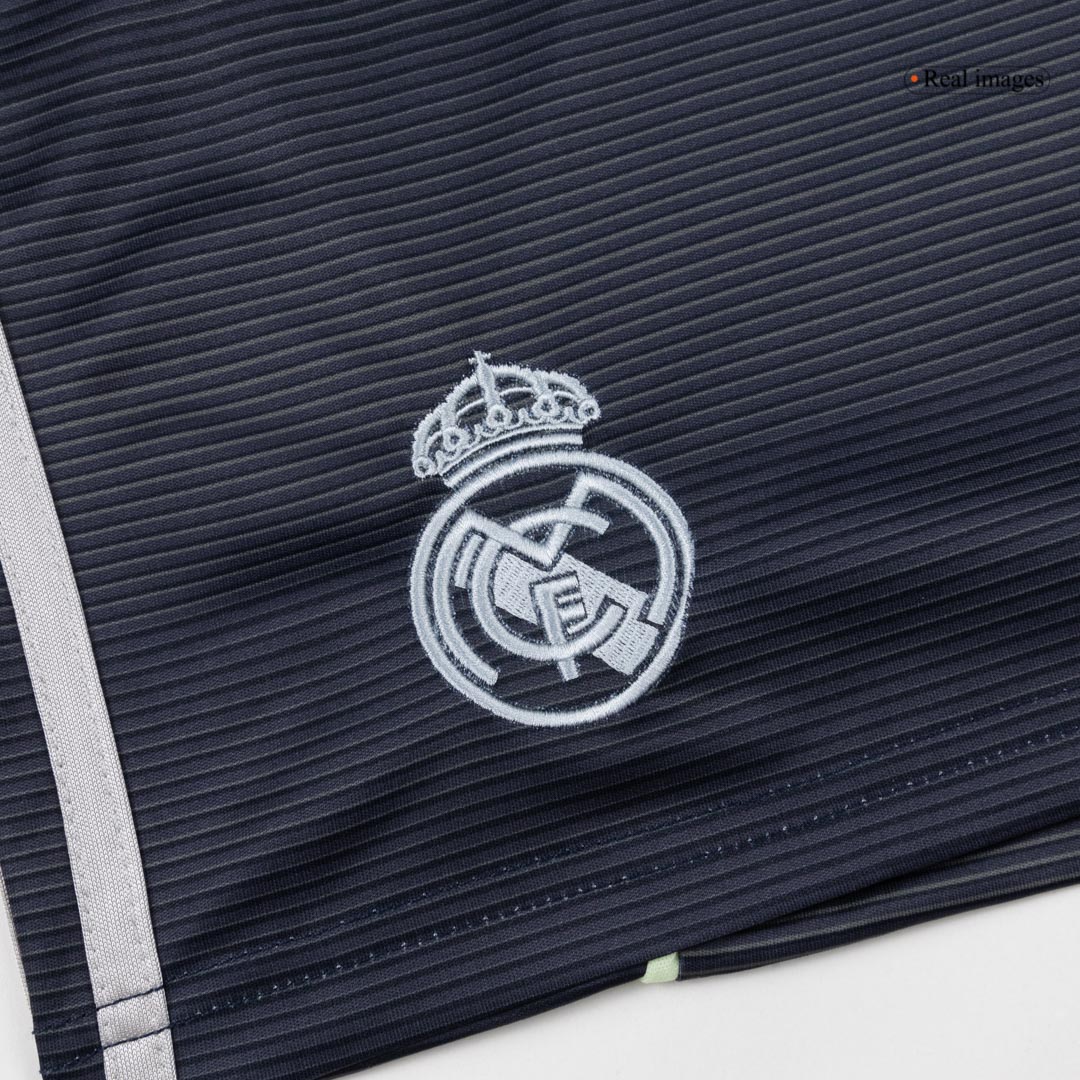 Kid's Real Madrid 2025/26 Away Soccer Jersey Kit [PREMIUM]