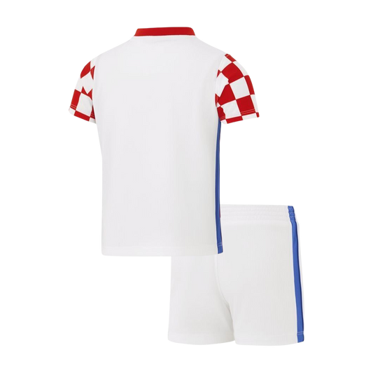 Kid's Croatia World Cup 2026 Home Soccer Jersey Kit
