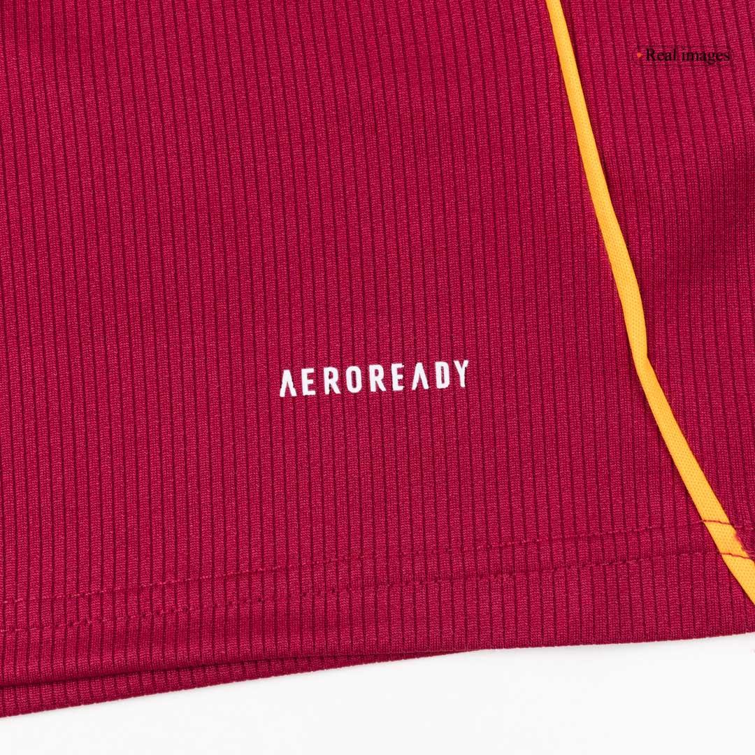 Kid's Roma 2025/26 Home Soccer Jersey Kit