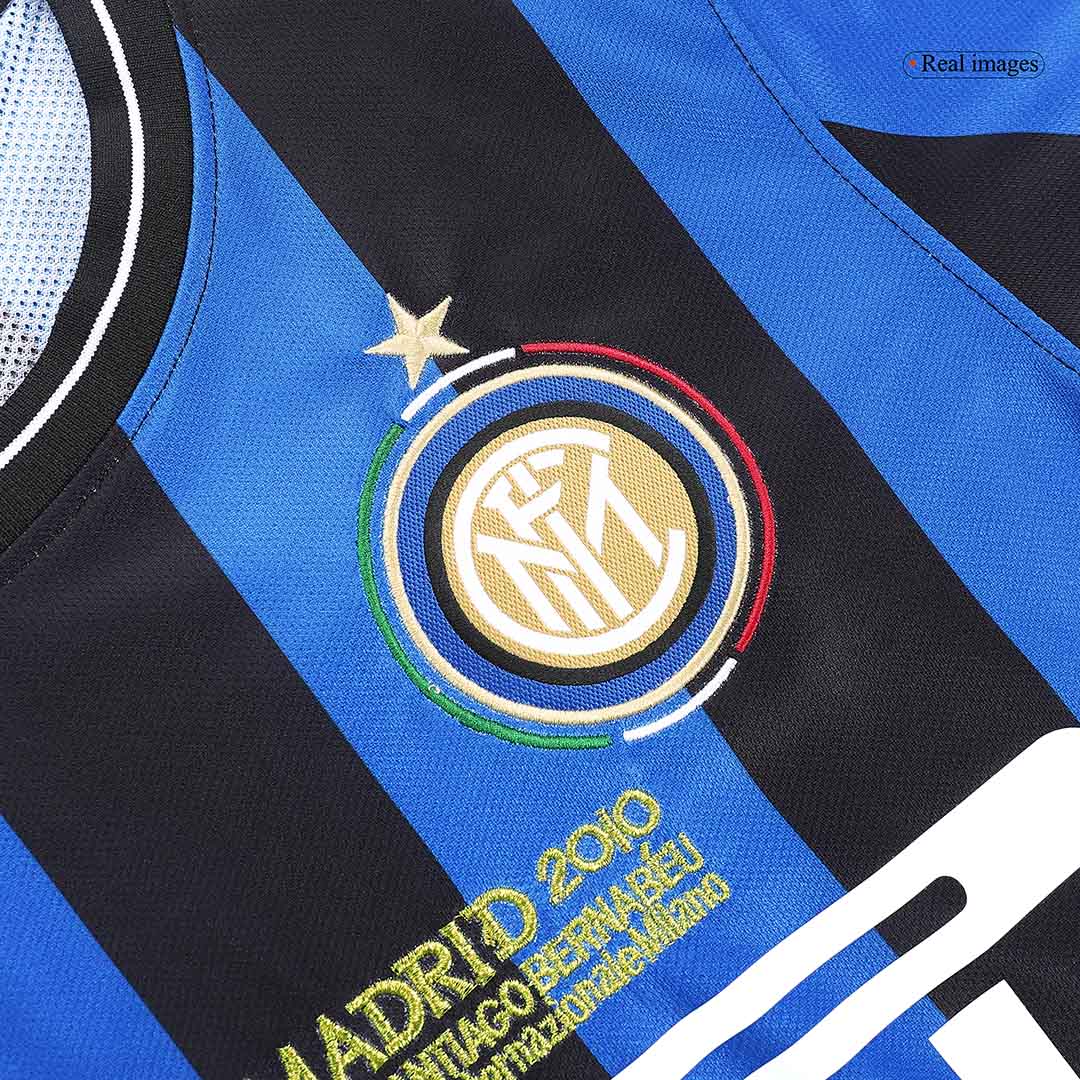 Retro Men's Inter Milan UCL Final 2009/10 Home Soccer Jersey