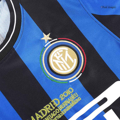 Retro Men's Inter Milan UCL Final 2009/10 Home Soccer Jersey