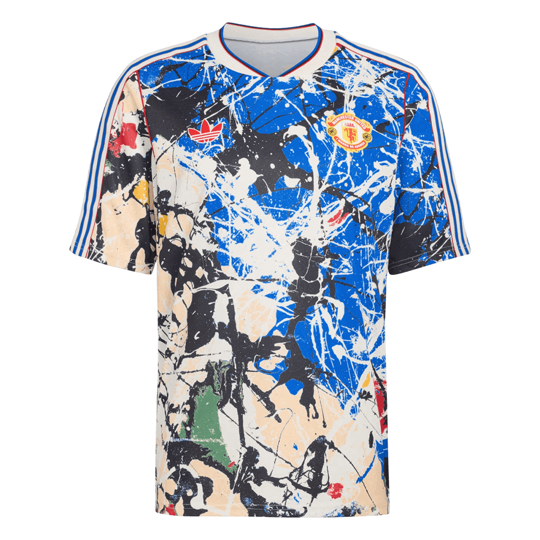 Men's Manchester United 2025/26 Pre-Match Soccer Jersey