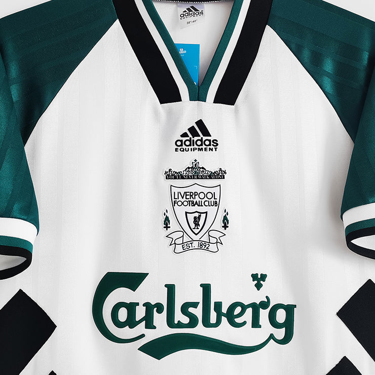 Retro Men's Liverpool 1993/95 Away Soccer Jersey