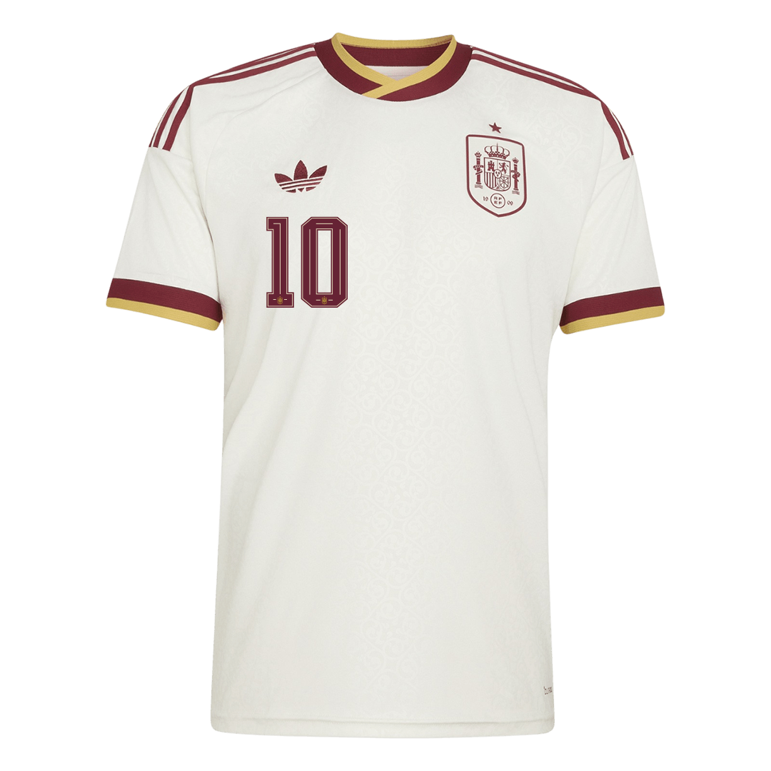 OLMO #10 Men's Spain World Cup 2026 Away Soccer Jersey