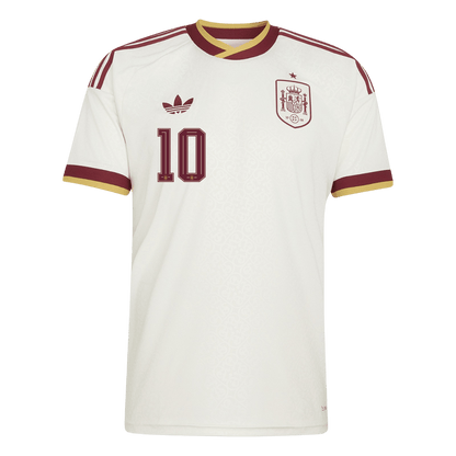 OLMO #10 Men's Spain World Cup 2026 Away Soccer Jersey
