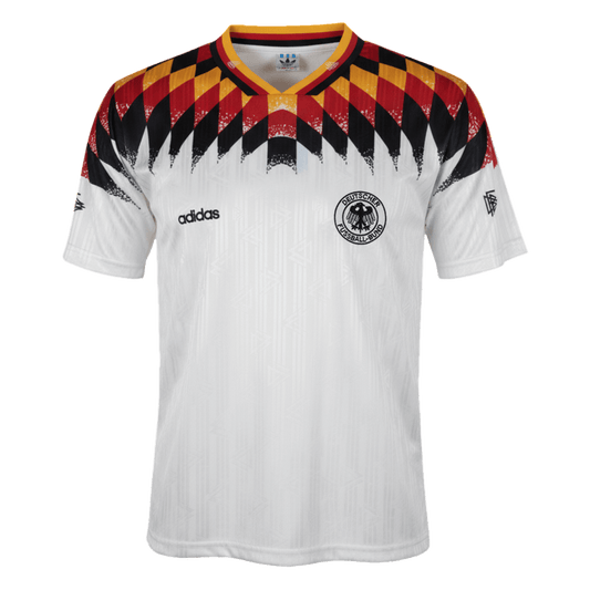 Retro Men's Germany 1994 Home Soccer Jersey