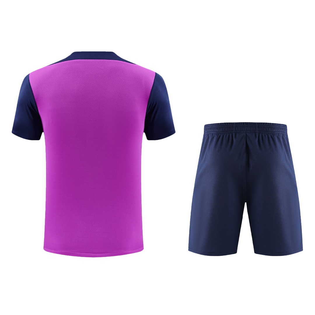 Men's Barcelona 2025/26 Pre-Match Soccer Jersey Kit