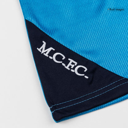 Retro Men's Manchester City 1999/01 Home Soccer Jersey