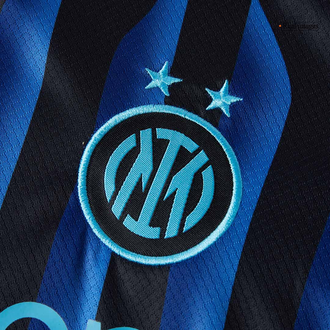 Kid's Inter Milan 2025/26 Home Soccer Jersey Kit