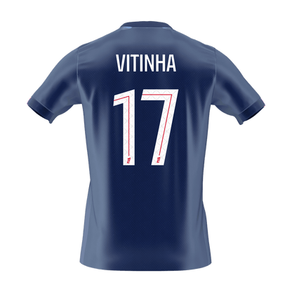 VITINHA #17 Men's PSG 2025/26 Home Soccer Jersey [PREMIUM]