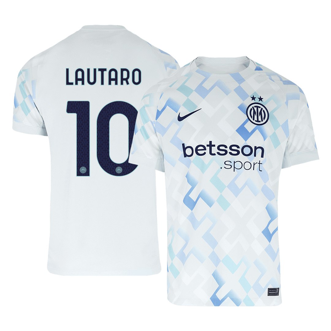 LAUTARO #10 Men's Inter Milan 2025/26 Away Soccer Jersey