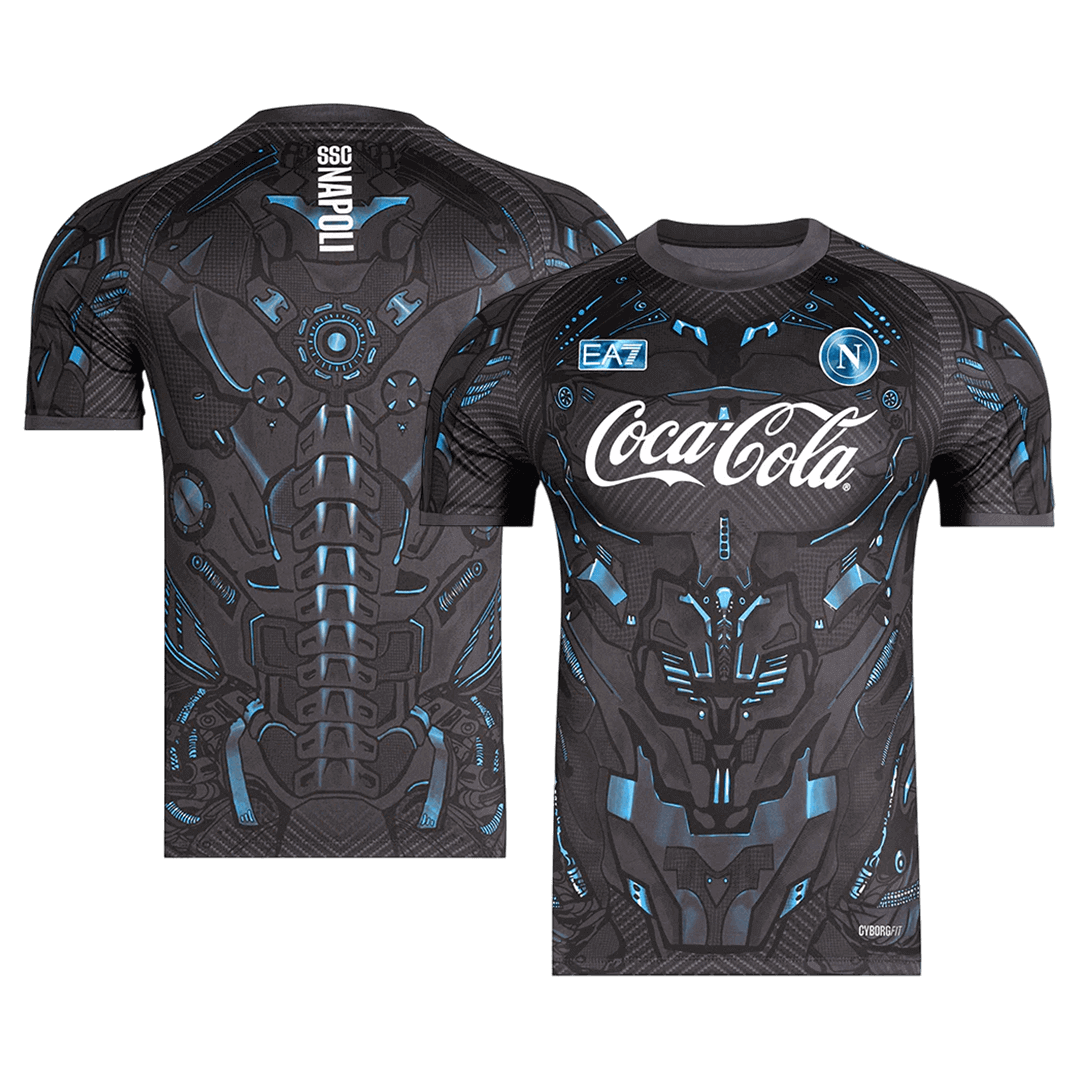 Men's Napoli 2025/26 Pre-Match Soccer Jersey
