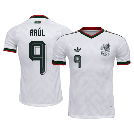 RAÚL #9 Men's Mexico World Cup 2026 Player Version Away Soccer Jersey - Slim Fit