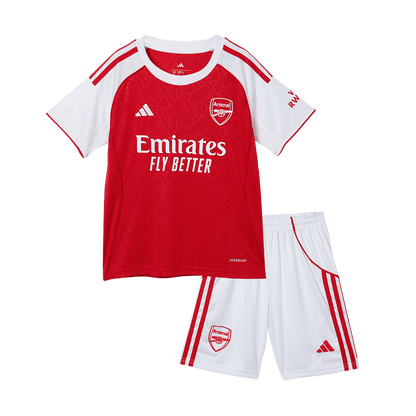 Kid's Arsenal 2025/26 Home Soccer Jersey Kit