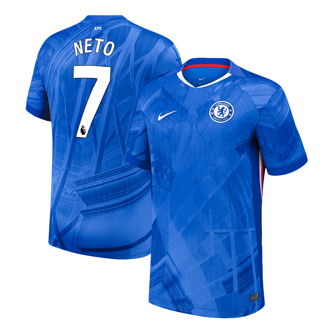 NETO #7 Men's Chelsea 2025/26 Home Soccer Jersey [PREMIUM]