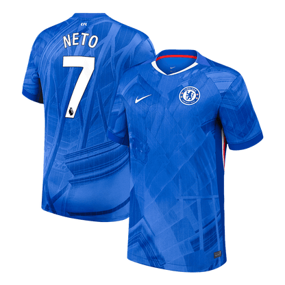 NETO #7 Men's Chelsea 2025/26 Home Soccer Jersey [PREMIUM]