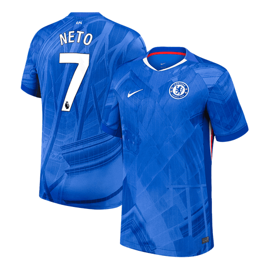 NETO #7 Men's Chelsea 2025/26 Home Soccer Jersey [PREMIUM]