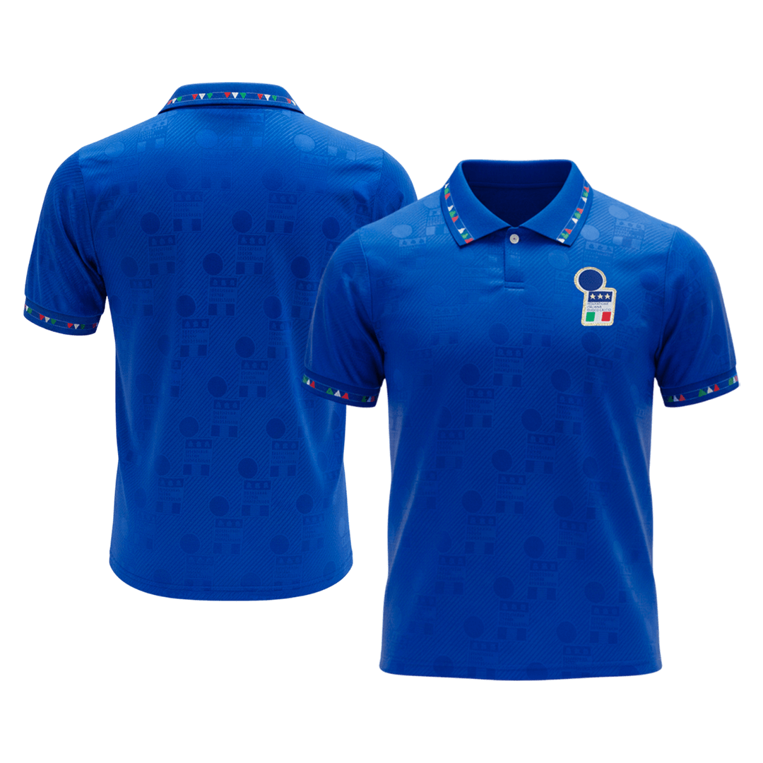 Retro Men's Italy 1994 Home Soccer Jersey