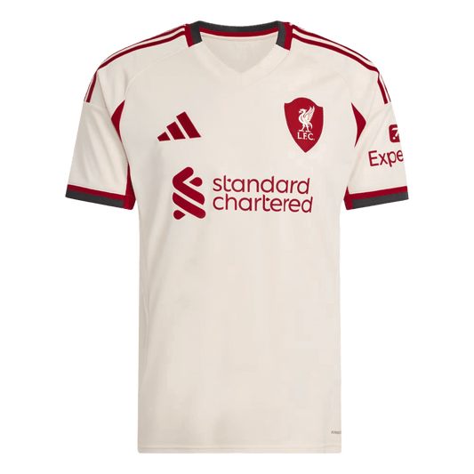 Men's Liverpool 2025/26 Away Soccer Jersey