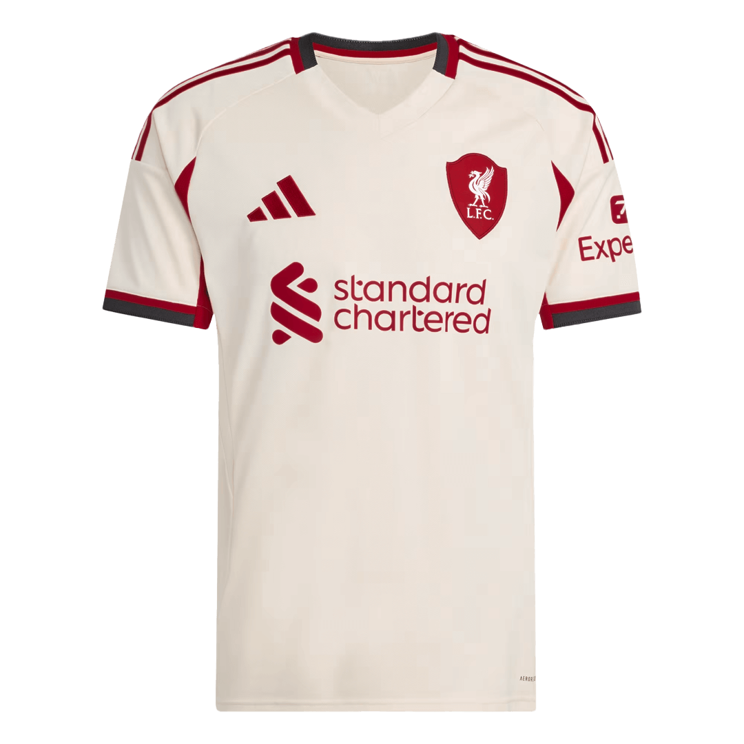 SZOBOSZLAI #8 Men's Liverpool 2025/26 Away Soccer Jersey