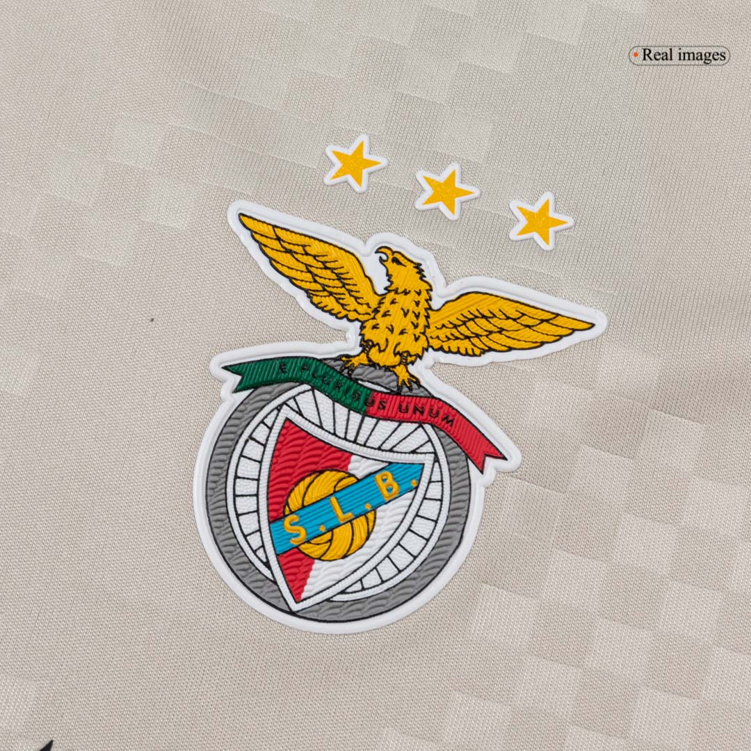 Kid's Benfica 2025/26 Away Soccer Jersey Kit