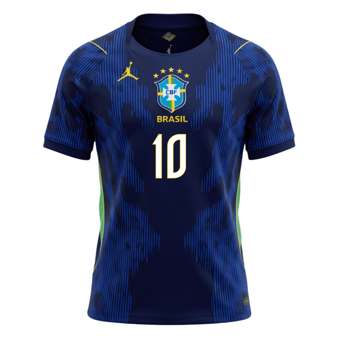 NEYMAR JR #10 Men's Brazil World Cup 2026 Away Soccer Jersey