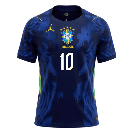 NEYMAR JR #10 Men's Brazil World Cup 2026 Away Soccer Jersey