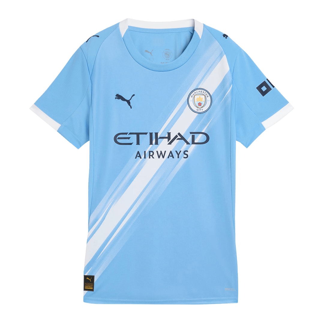 Women's Manchester City 2025/26 Home Soccer Jersey