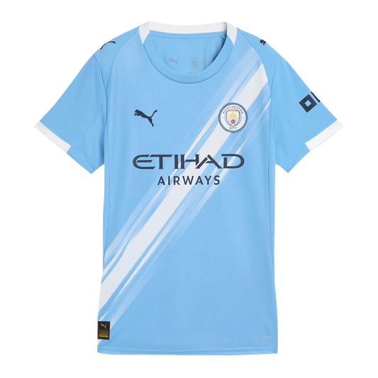 Women's Manchester City 2025/26 Home Soccer Jersey