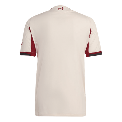 Men's Liverpool 2025/26 Player Version Away Soccer Jersey - Slim Fit