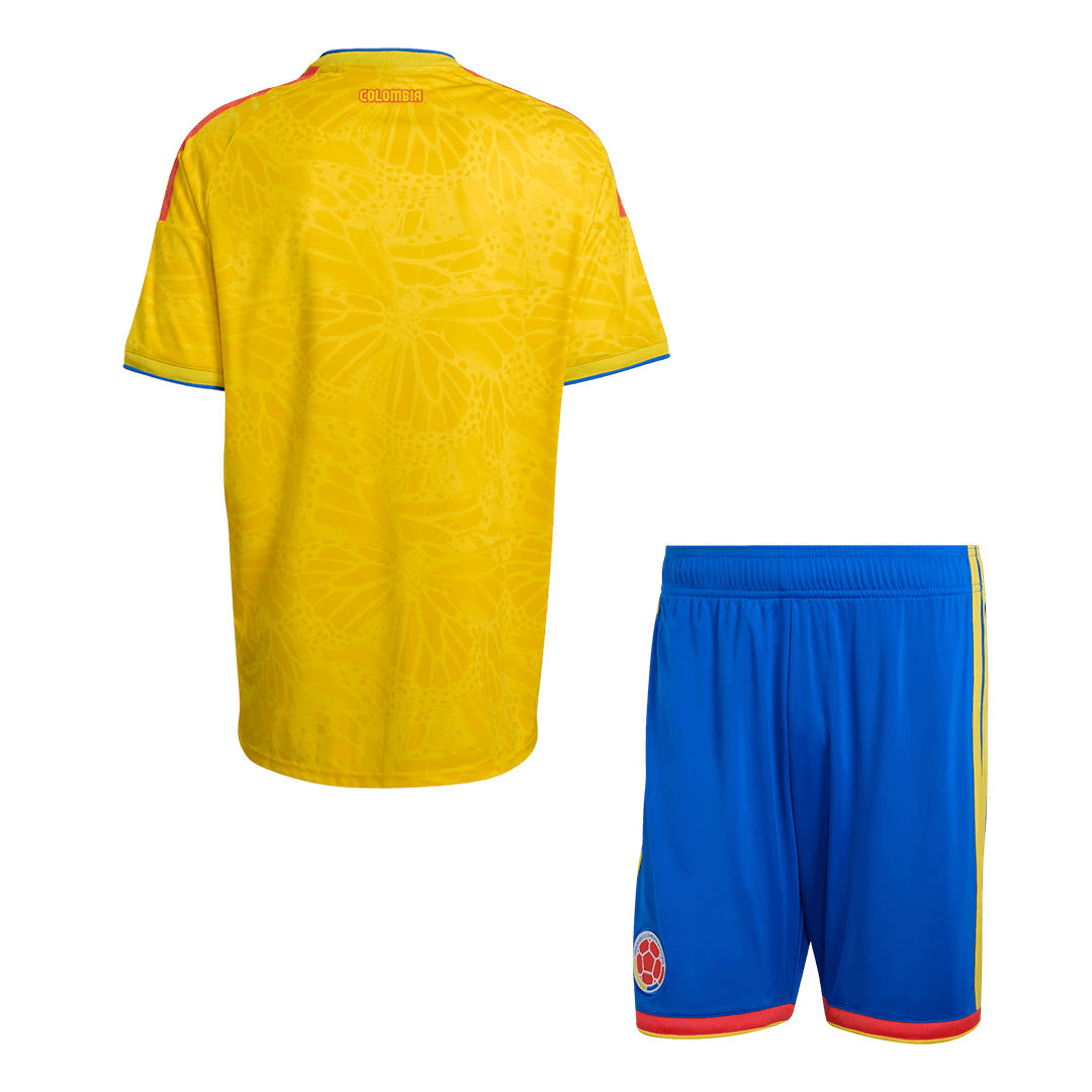 Men's Colombia World Cup 2026 Home Soccer Jersey Kit