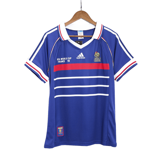 Retro Men's France World Cup 1998 Home Soccer Jersey