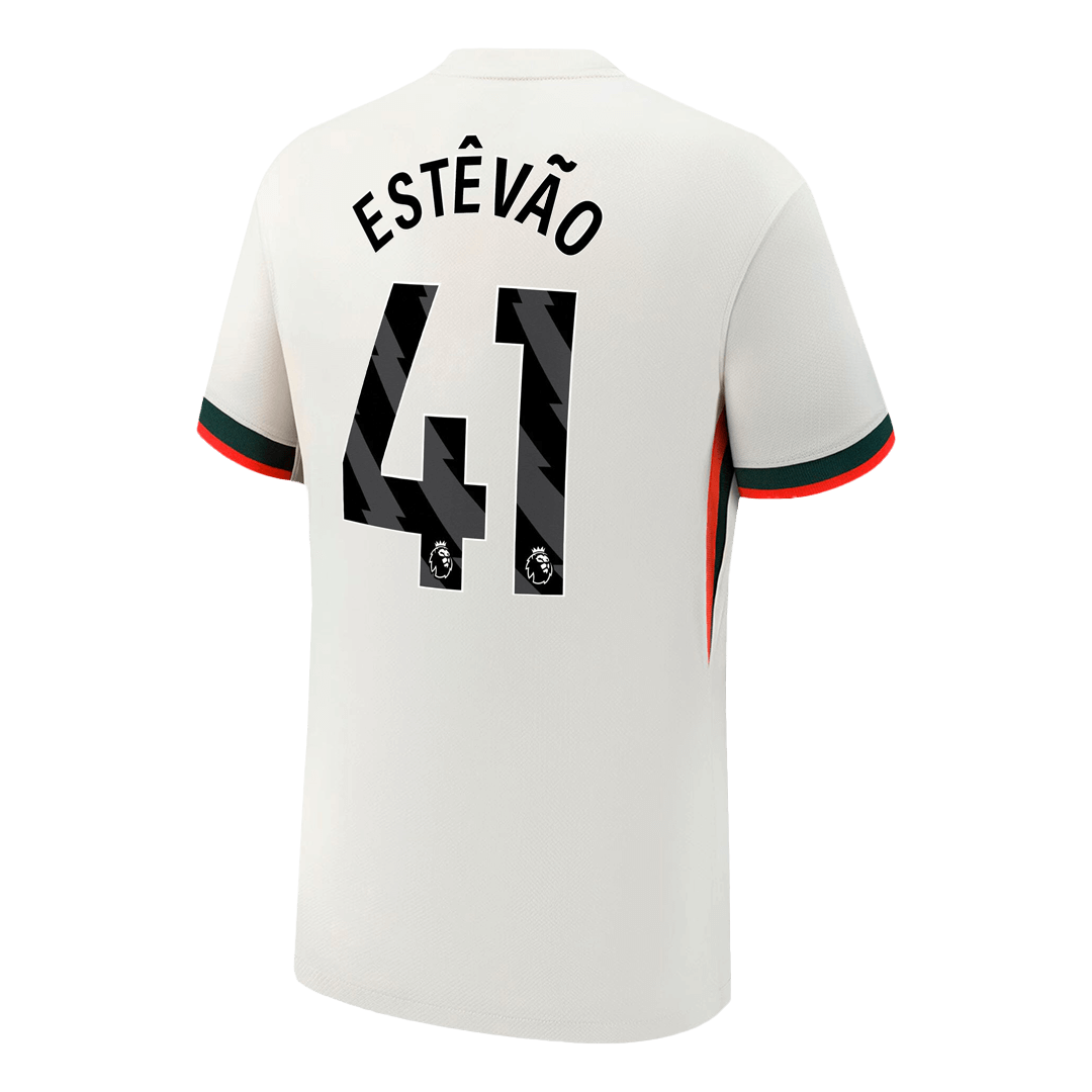 ESTÊVÃO #41 Men's Chelsea 2025/26 Away Soccer Jersey