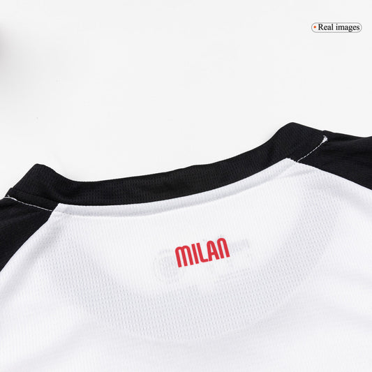 Men's AC Milan 2025/26 Away Long Sleeve Soccer Jersey