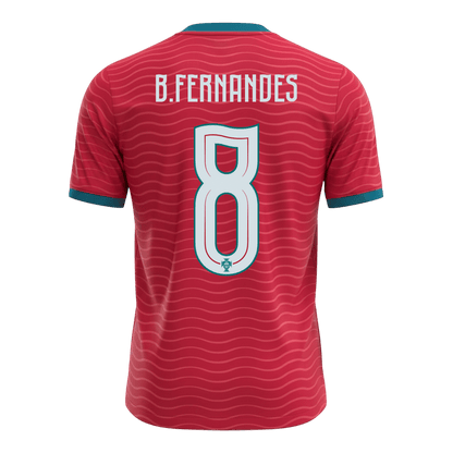 B.FERNANDES #8 Men's Portugal World Cup 2026 Home Soccer Jersey