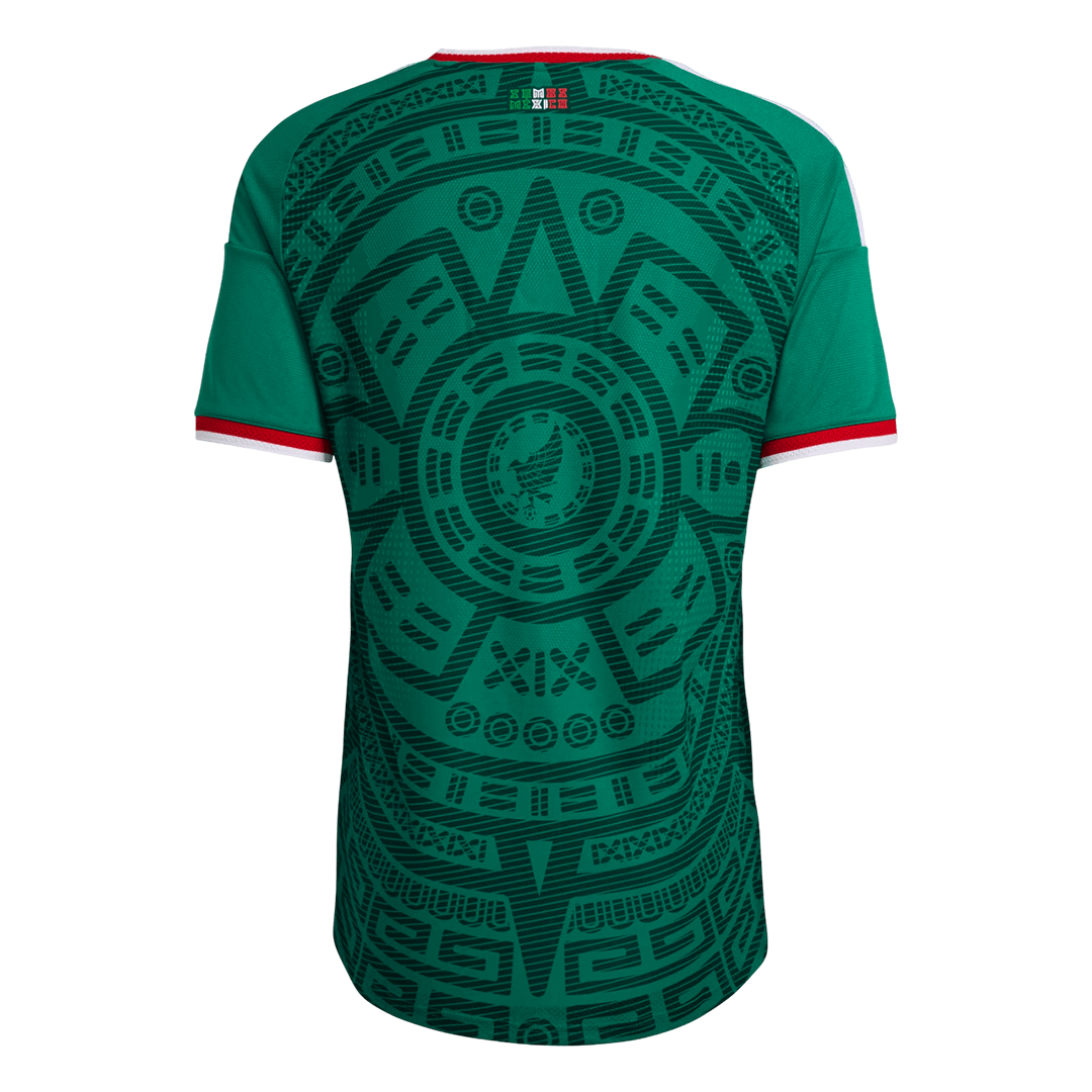 Men's Mexico World Cup 2026 Player Version Home Soccer Jersey - Slim Fit