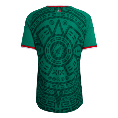 Men's Mexico World Cup 2026 Player Version Home Soccer Jersey - Slim Fit