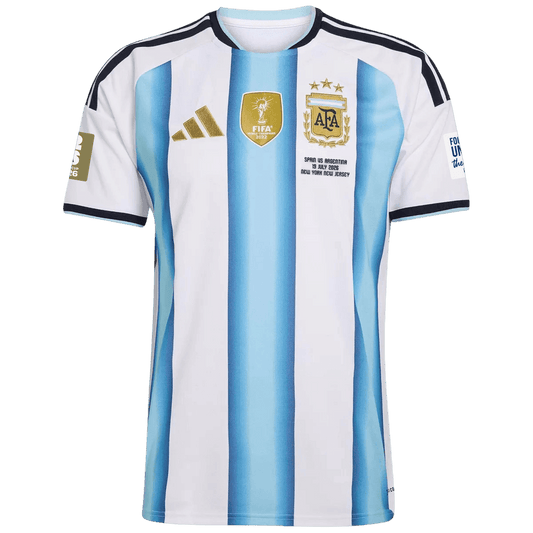 Men's Argentina World Cup 2026 Home Soccer Jersey [PREMIUM] - Final Match Edition (With Patches)
