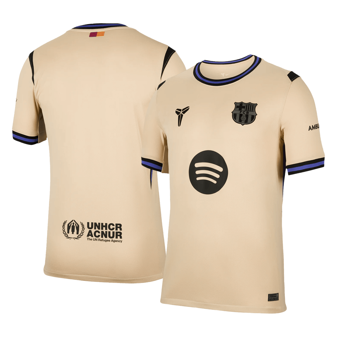 Men's Barcelona 2025/26 Away Soccer Jersey