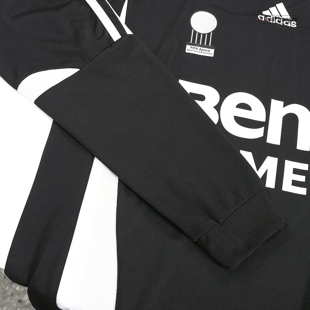 Retro Men's Real Madrid 2006/07 Away Long Sleeve Soccer Jersey