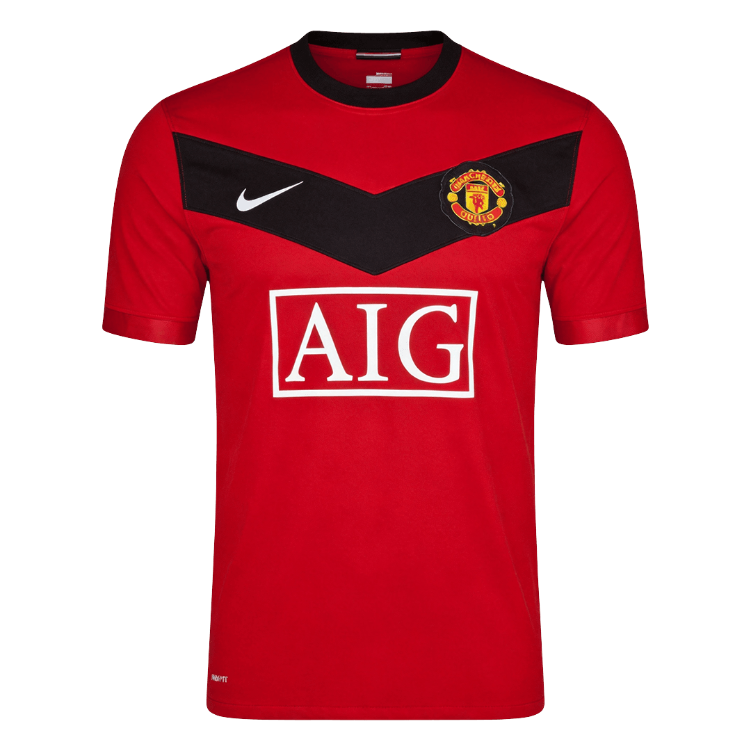 Retro Men's Manchester United 2009/10 Home Soccer Jersey