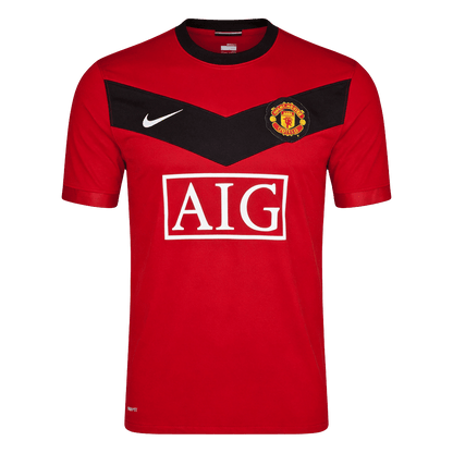 Retro Men's Manchester United 2009/10 Home Soccer Jersey
