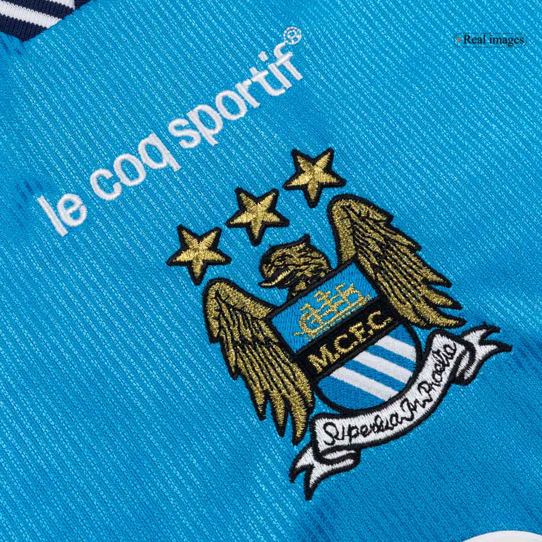 Retro Men's Manchester City 1999/01 Home Soccer Jersey