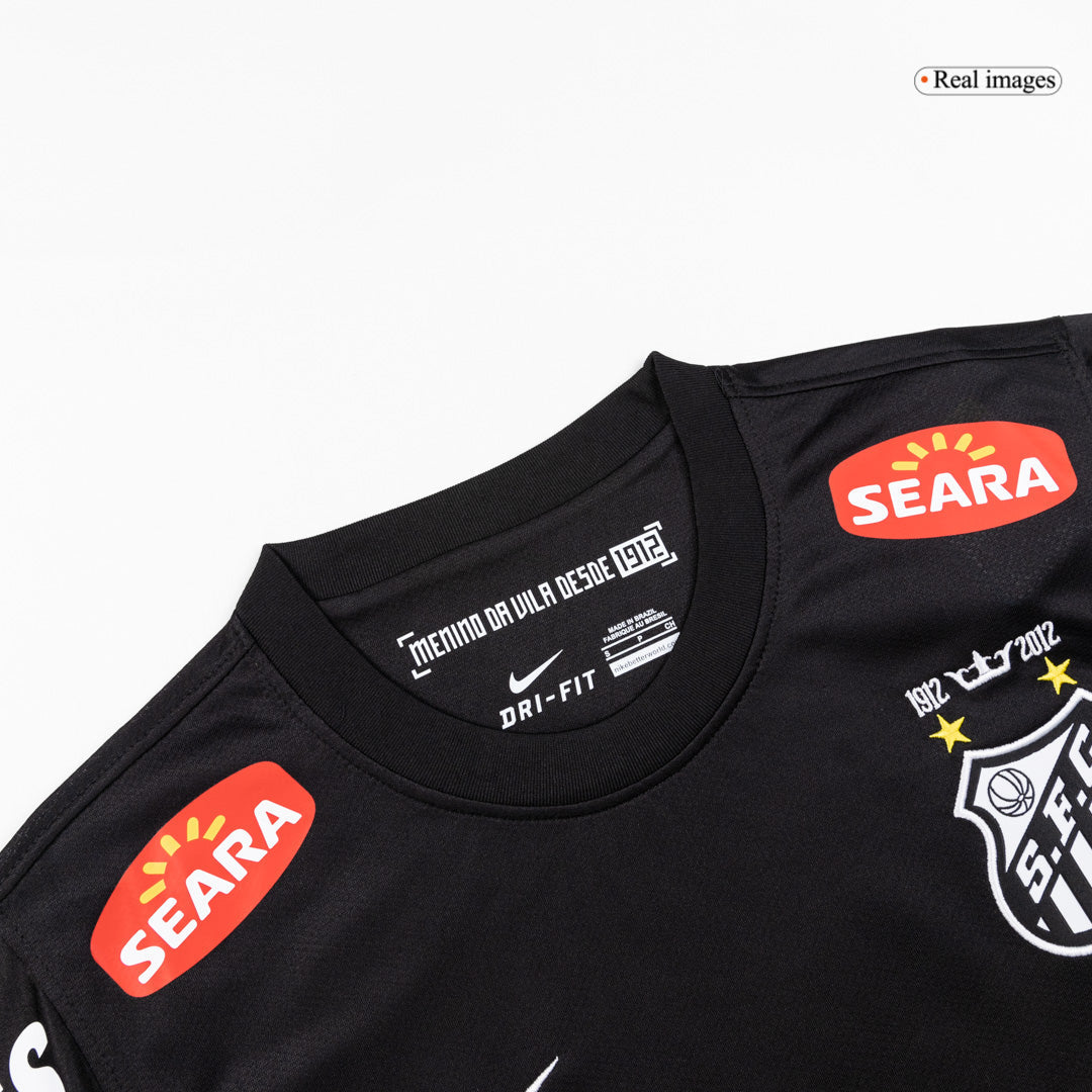 Retro Men's Santos FC 2011/12 Away Soccer Jersey