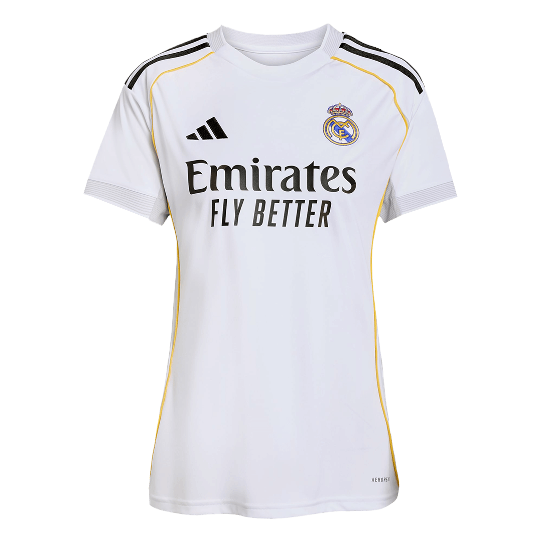 Women's Real Madrid 2025/26 Home Soccer Jersey